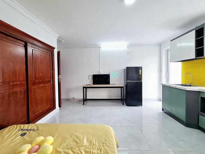 Hình ảnh Studio cửa sổ lớn máy giặt riêng full nội thất Nguyễn Văn Cừ Quận 5