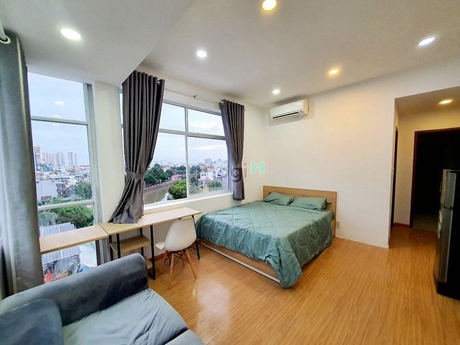 Hình ảnh Studio 1PN có máy giặt riêng full nội thất Nguyễn Thái Bình Quận 1