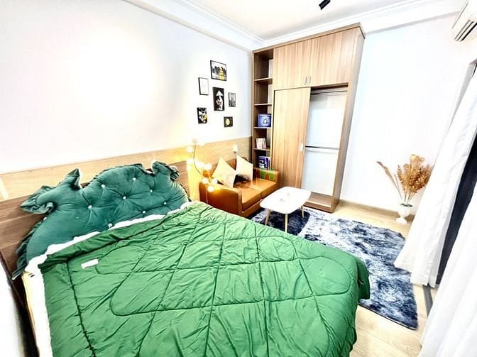 Hình ảnh Studio 1PN có máy giặt riêng full nội thất Nguyễn Thái Bình Quận 1