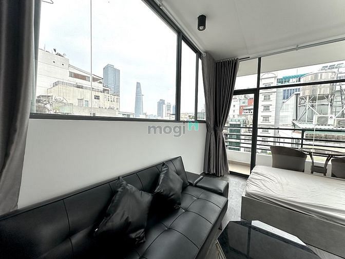 Hình ảnh Studio 1PN máy giặt riêng bancon lớn full nội thất Lê Thánh Tôn Quận 1