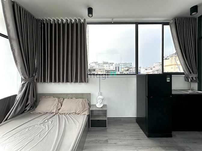 Hình ảnh Studio 1PN máy giặt riêng bancon lớn full nội thất Lê Thánh Tôn Quận 1
