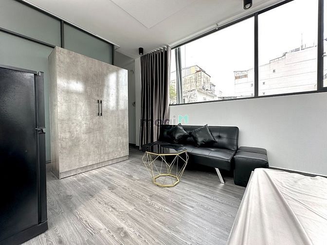 Hình ảnh Studio 1PN máy giặt riêng bancon lớn full nội thất Lê Thánh Tôn Quận 1