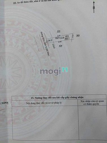 Hình ảnh Chủ cần tiền cưới vợ  Cần ra nhà đất ấp Tầm Long, Châu Thành 408tr