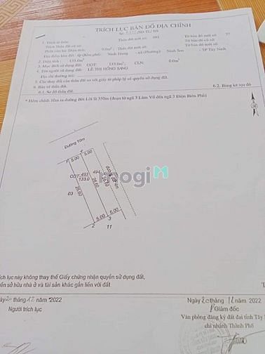 Hình ảnh 🎯 BÁN ĐẤT thuộc Khu phố Ninh Trung, Phường Ninh Sơn, Tp.Tây Ninh shr