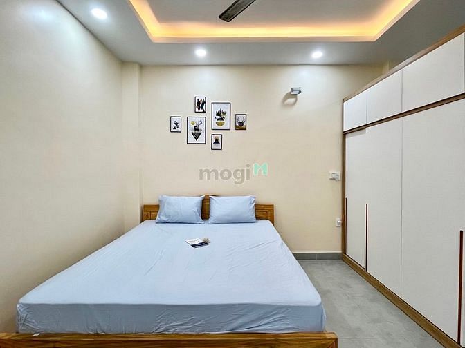 Hình ảnh Studio tách bếp cửa sổ lớn full nội thất