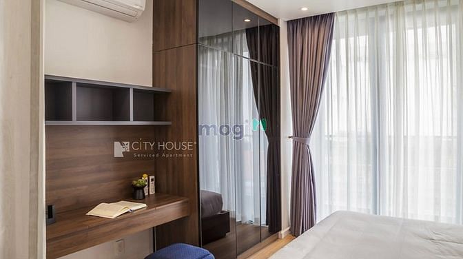 Hình ảnh Studio 1PN bancon máy giặt riêng lớn full nội thất Hoàng Sa Quận 3