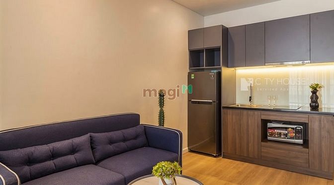 Hình ảnh Studio 1PN bancon máy giặt riêng lớn full nội thất Hoàng Sa Quận 3