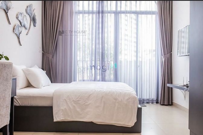 Hình ảnh Studio 1PN bancon máy giặt riêng lớn full nội thất Hoàng Sa Quận 3