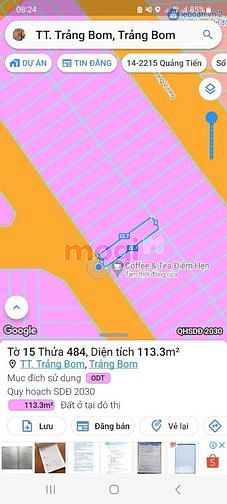 Hình ảnh cần bán 1 lô đất thị trấn trảng bom, đồng nai