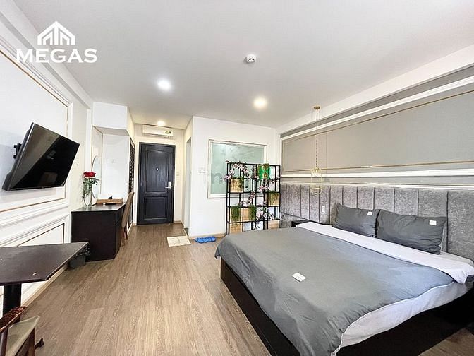 Hình ảnh Cao Thắng Q3_Căn Hộ Bancol_40m2_Thang máy_Yên tĩnh_Full nội thất