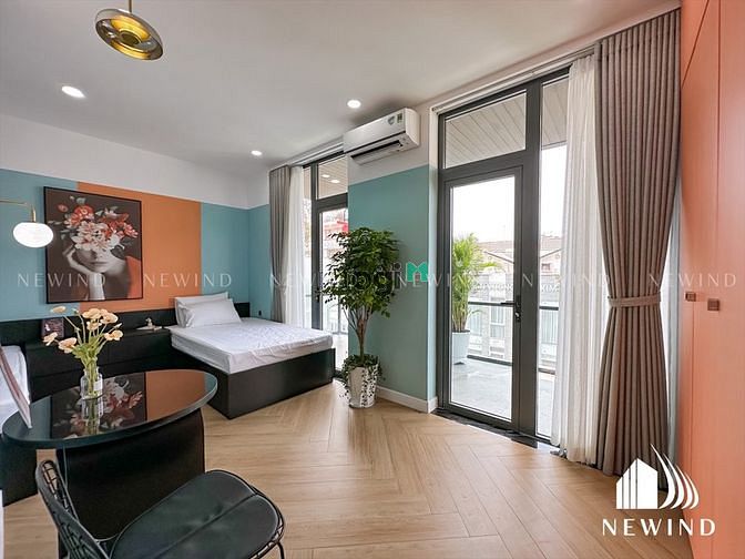 Hình ảnh Studio Cửa sổ - ban công - Khu Phú Mỹ Hưng - Nội thất đầy đủ - quận 7