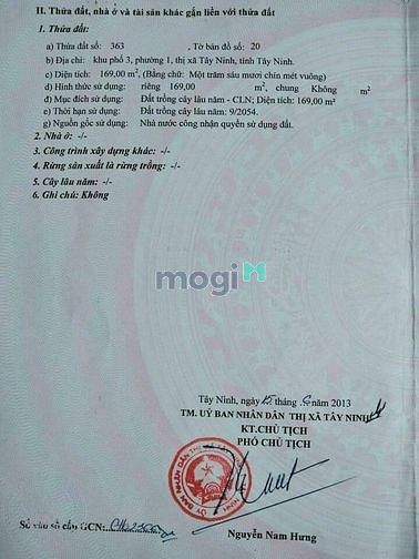 Hình ảnh [CHÂU THÀNH] BÁN GẤP ĐẤT CMT8 P.1 TP.Tây Ninh giá chỉ 210tr/dt:6×23m