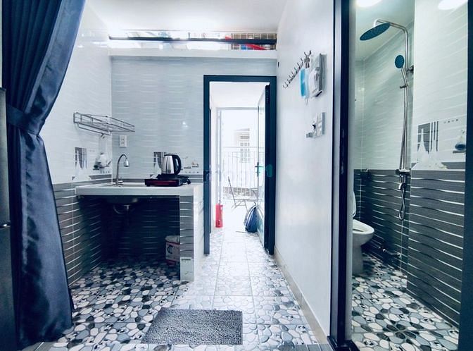Hình ảnh CMT8 Quận 3_Hình thật giá thật 100%_Căn Hộ bancol_30m2_Full nội thất