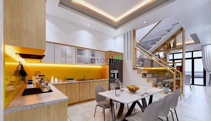 Hình ảnh Hẻm 6m, sát Mặt tiền Lê Văn Quới 4 tầng chỉ 5.4 tỷ 64m2