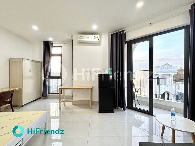 Hình ảnh Phòng mới ban công full nội thất Tây Lân - Bình Tân