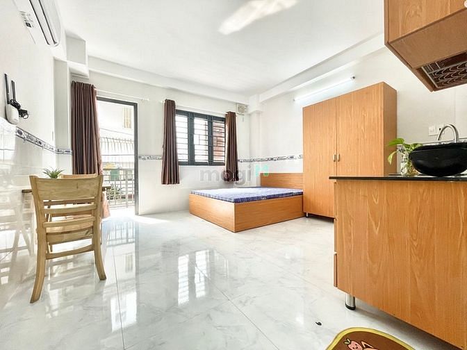 Hình ảnh Studio ban công, full nội thất, gần chợ, gần học viện cán bộ