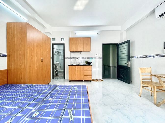 Hình ảnh Studio ban công, full nội thất, gần chợ, gần học viện cán bộ
