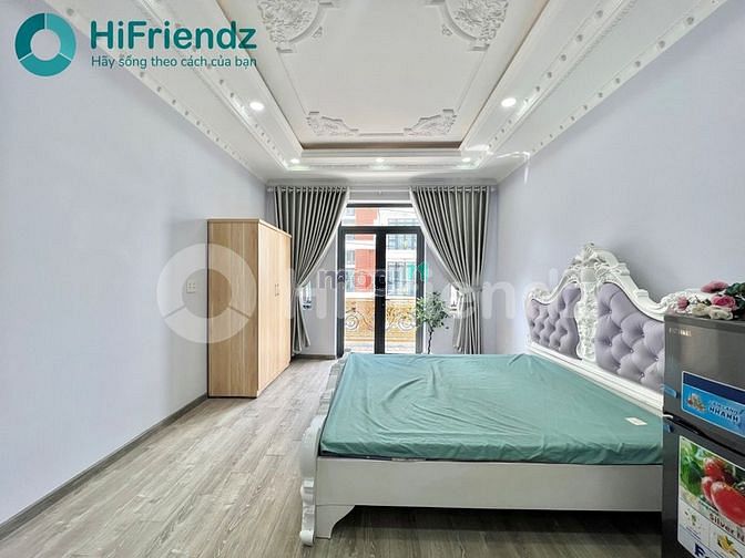 Hình ảnh Cho thuê Trang Chủ MB66.COM / Đăng Ký Tặng 66K chung cư mini full nội thất ban công ngay chợ Hạnh GV