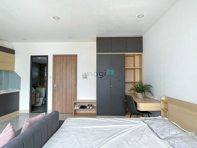 Hình ảnh 🌳Studio Style 1PN Tone Noble Black Combine Balcony Nguyễn Cửu Vân BTH