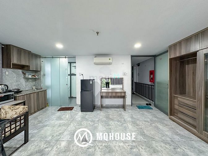 Hình ảnh Cho Thuê Studio View Kính Thoáng Mát Q3⭐Nội Thất Đầy Đủ__VÕ THỊ Sáu