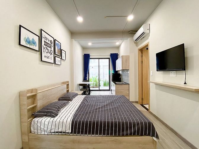 Hình ảnh Cho thuê Trang Chủ MB66.COM / Đăng Ký Tặng 66K studio bancong sân vườn full nội thất chỉ tính điện Q3