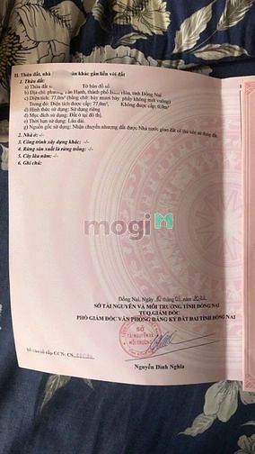 Hình ảnh Bán Đất Sổ Riêng Đường Ô tÔ Thông 77m2 Giá Chỉ :1Tỷ 150Triệu