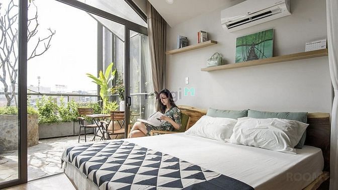 Hình ảnh Hệ thống Trang Chủ MB66.COM / Đăng Ký Tặng 66K 1PN/Studio siêu đẹp ban công trung tâm Bình Thạnh