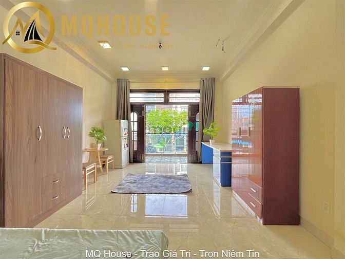 Hình ảnh Căn Hộ Ban Công 40M2 - Full Nội Thất - Gần Văn Lang CS3 Đặng Thuỳ Trâm