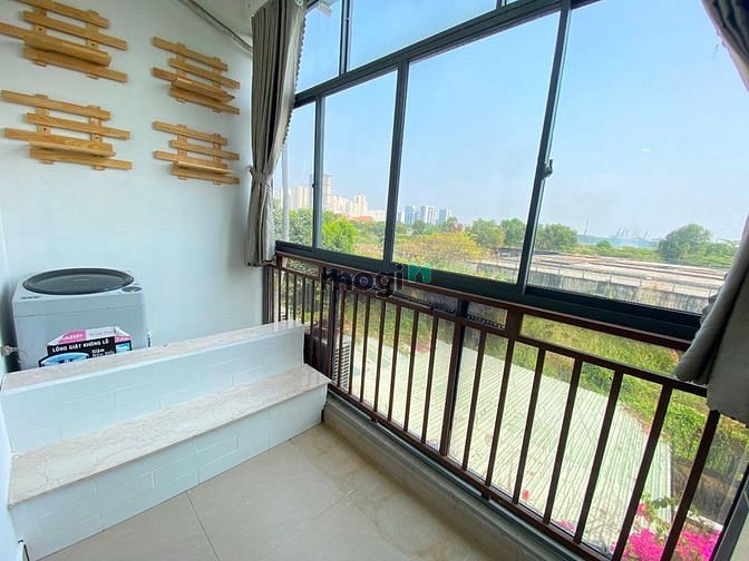 Hình ảnh Mb6623 nạp rút nhanh chóng Studio Ban công thoáng mát có Máy giặt riêng