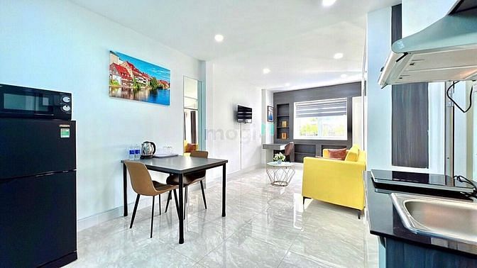 Hình ảnh CHO THUÊ CĂN HỘ 1 PHÒNG NGỦ ban công quận 3 lý chính thắng