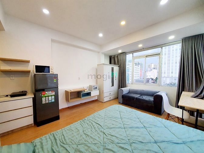Hình ảnh Studio cửa sổ lớn view Bờ Kè gần cầu Lê Văn Sỹ