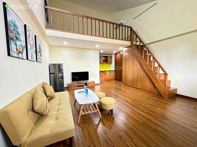 Hình ảnh Duplex Có BanCol Rộng Tone Gỗ Cuối Đường Lê Văn Việt -