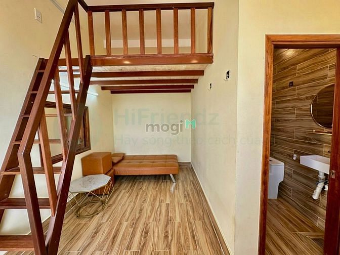 Hình ảnh Duplex Có BanCol Rộng Tone Gỗ Cuối Đường Lê Văn Việt -