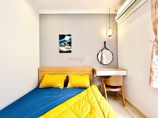 Hình ảnh Studio 1 phòng ngủ cửa sổ lớn full nội thất Lê Thánh Tôn Quận 1