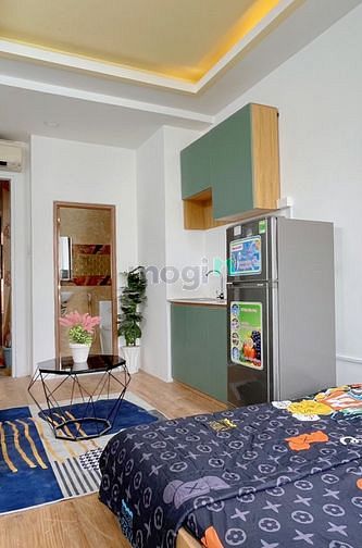 Hình ảnh Studio 1PN có bancon lớn full nội thất Nguyễn Thiện Thuật quận 3