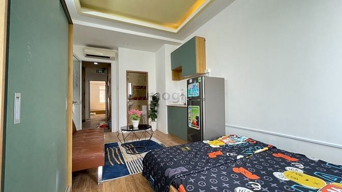 Hình ảnh Studio 1PN có bancon lớn full nội thất Nguyễn Thiện Thuật quận 3