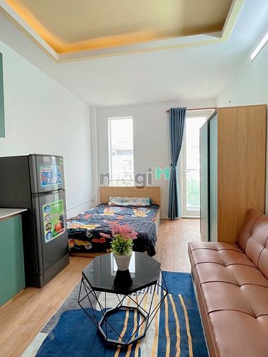 Hình ảnh Studio 1PN có bancon lớn full nội thất Nguyễn Thiện Thuật quận 3