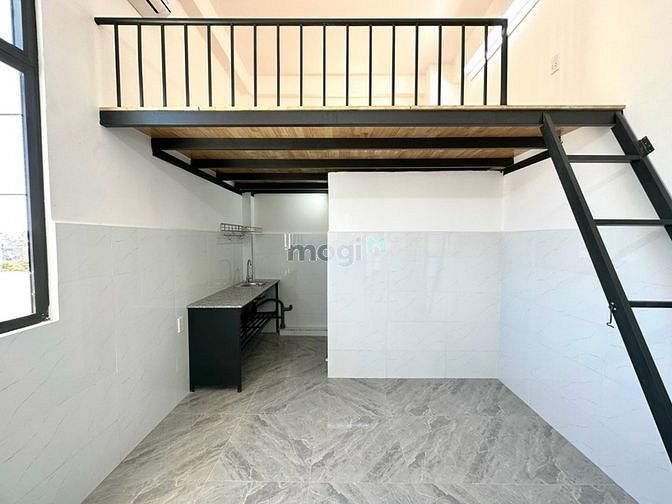 Hình ảnh Phòng có gác nội thất cơ bản 28m2 giá từ 3.600.000 kế Phan Văn Trị