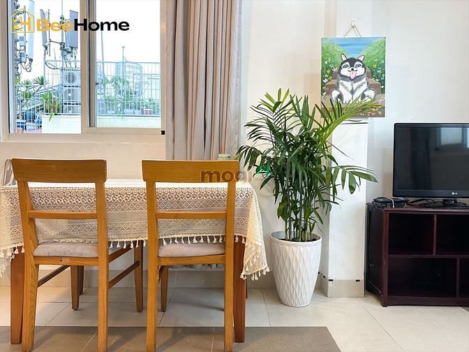 Hình ảnh Studio 1PN bacon cửa sổ lớn full nội thất Hoàng Sa Quận 3
