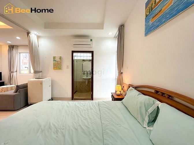 Hình ảnh Studio 1PN bacon cửa sổ lớn full nội thất Hoàng Sa Quận 3