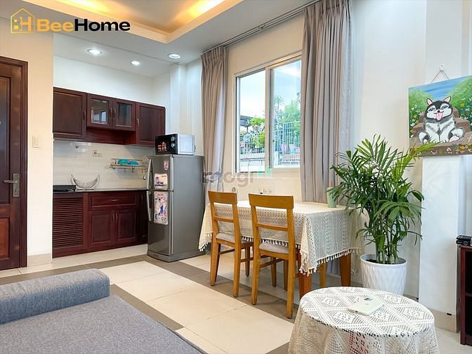 Hình ảnh Studio 1PN bacon cửa sổ lớn full nội thất Hoàng Sa Quận 3