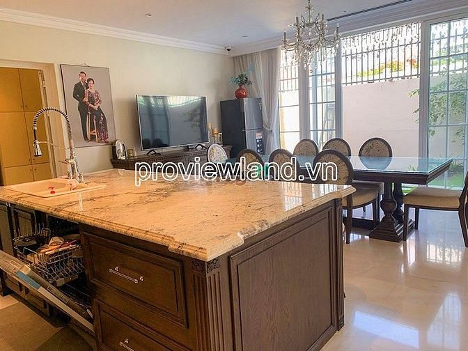 Hình ảnh Cho thuê villa Thảo Điền trong khu compound, 3 tầng, full nội thất