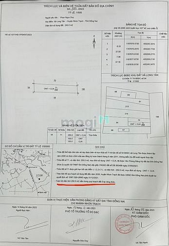 Hình ảnh Bán 250m2 Đất xã Long Tân Nhơn Trạch