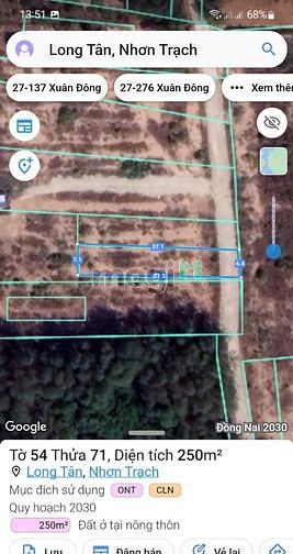 Hình ảnh Bán 250m2 Đất xã Long Tân Nhơn Trạch