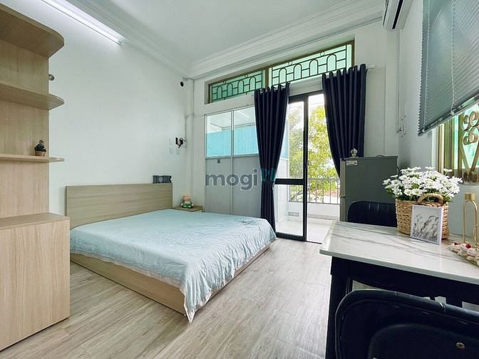 Hình ảnh Cho thuê CH Chung cư Mini 1PN nội thất mới 💯 - Hướng gió ban công