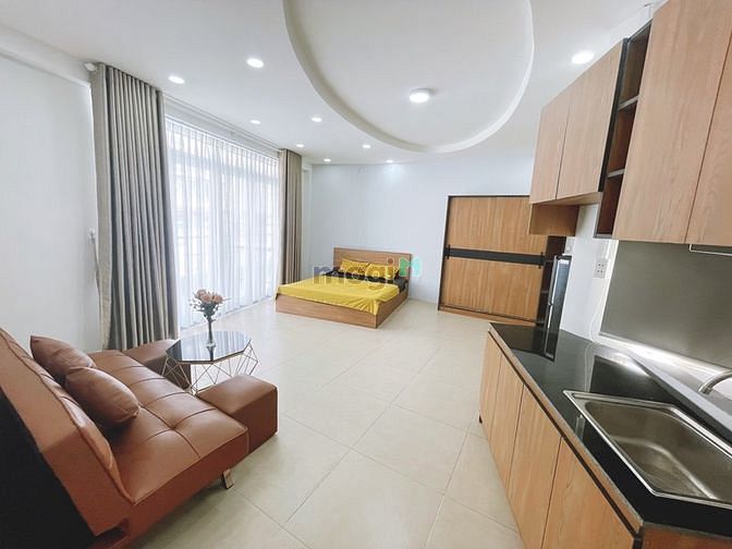 Hình ảnh Căn Hộ Ban Công Đầy Đủ Nội Thất Rộng 40m2 Ngày Nơ Trang Long