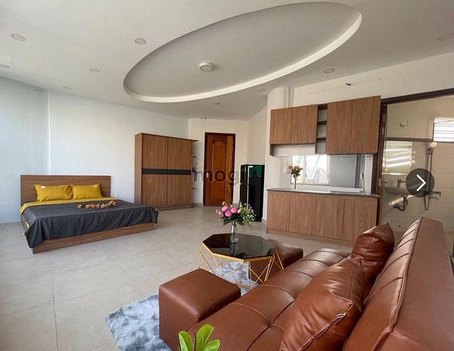 Hình ảnh Căn Hộ Ban Công Đầy Đủ Nội Thất Rộng 40m2 Ngày Nơ Trang Long