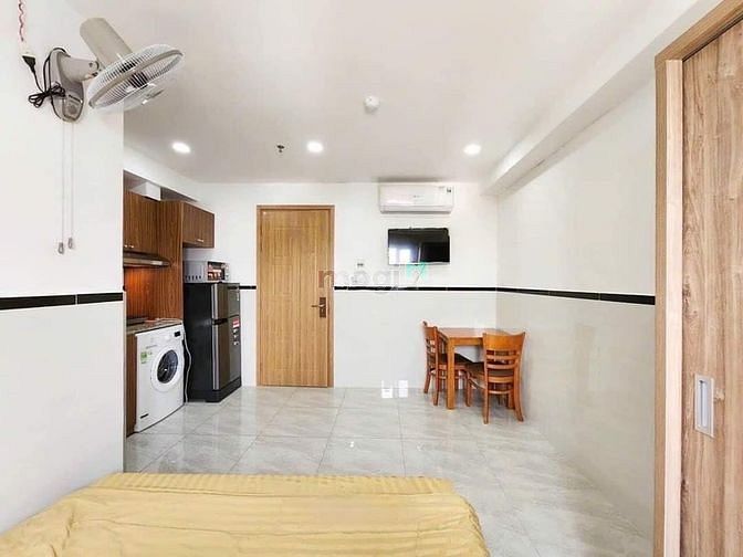 Hình ảnh Căn Hộ Studio Full Nội Thất Cửa Sổ Thoáng Ngay Đinh Bộ Lĩnh