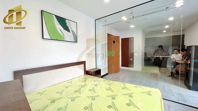 Hình ảnh Cho thuê 1PN 45m2-máy giặt riêng-Bancon-Cửa sổ Q5