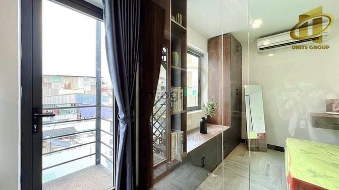 Hình ảnh Cho thuê 1PN 45m2-máy giặt riêng-Bancon-Cửa sổ Q5